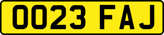 OO23FAJ