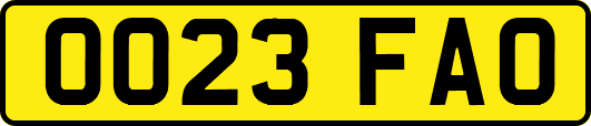 OO23FAO