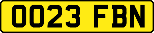OO23FBN