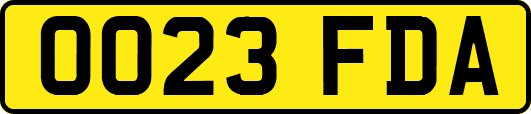 OO23FDA