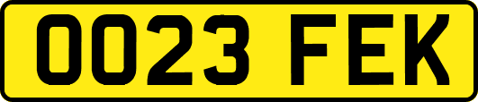 OO23FEK