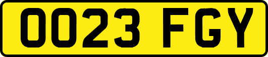 OO23FGY