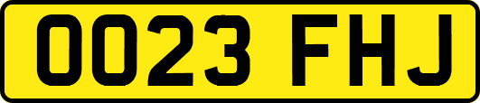 OO23FHJ