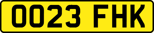 OO23FHK