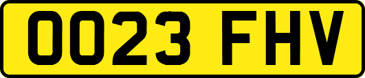 OO23FHV