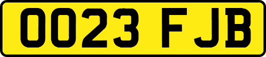 OO23FJB