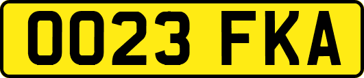 OO23FKA