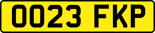 OO23FKP