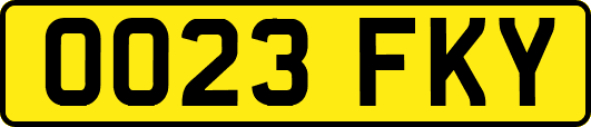 OO23FKY