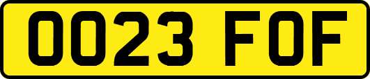 OO23FOF