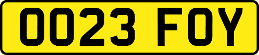 OO23FOY