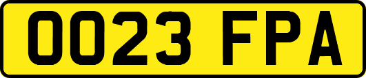 OO23FPA