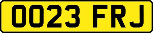 OO23FRJ
