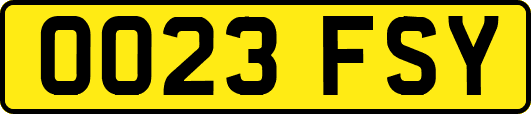 OO23FSY