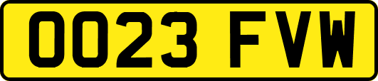 OO23FVW