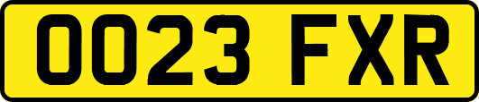 OO23FXR