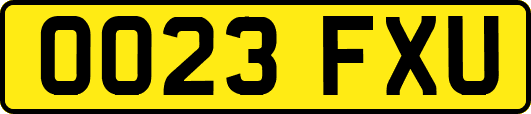 OO23FXU