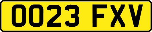 OO23FXV