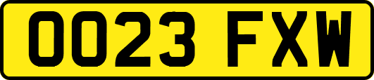 OO23FXW