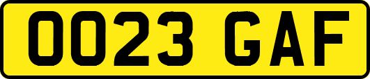 OO23GAF