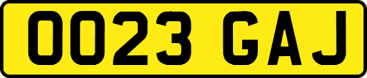 OO23GAJ