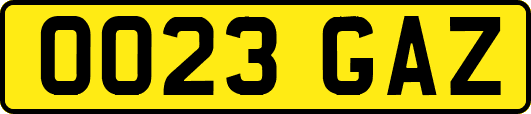 OO23GAZ