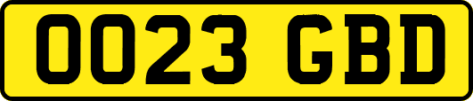 OO23GBD