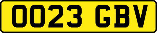 OO23GBV