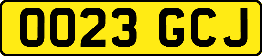 OO23GCJ
