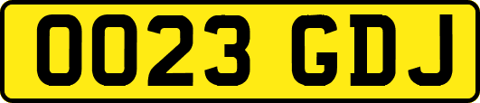 OO23GDJ