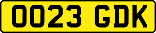 OO23GDK