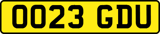 OO23GDU