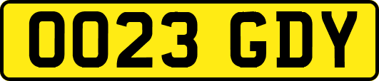 OO23GDY