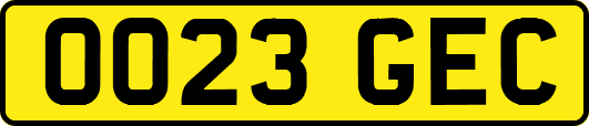 OO23GEC