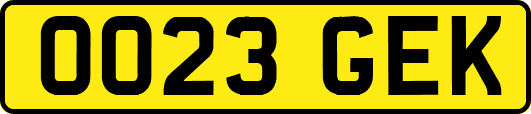 OO23GEK