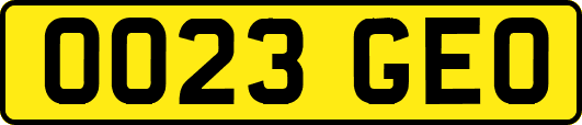 OO23GEO