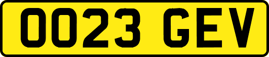 OO23GEV