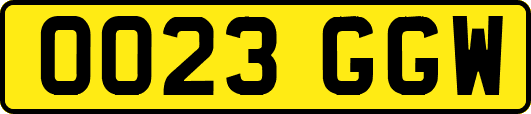 OO23GGW