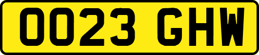 OO23GHW