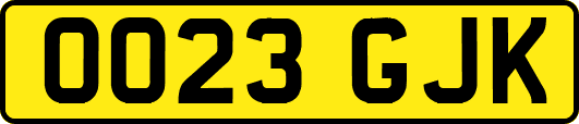 OO23GJK