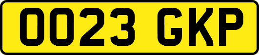 OO23GKP
