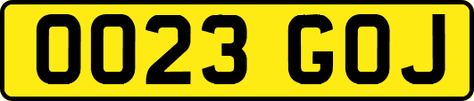 OO23GOJ