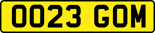 OO23GOM