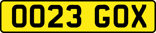 OO23GOX