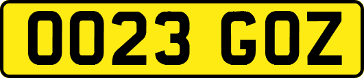 OO23GOZ