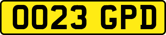 OO23GPD