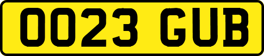 OO23GUB