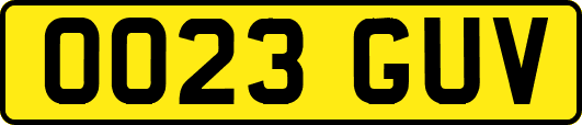 OO23GUV