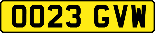 OO23GVW