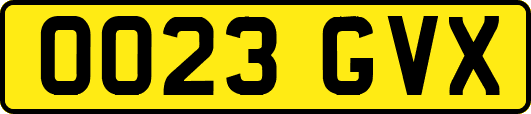 OO23GVX